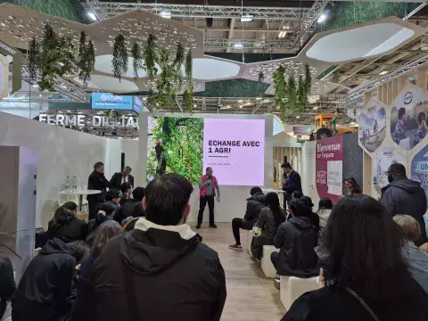Conférence au salon international de l'agriculture 2025